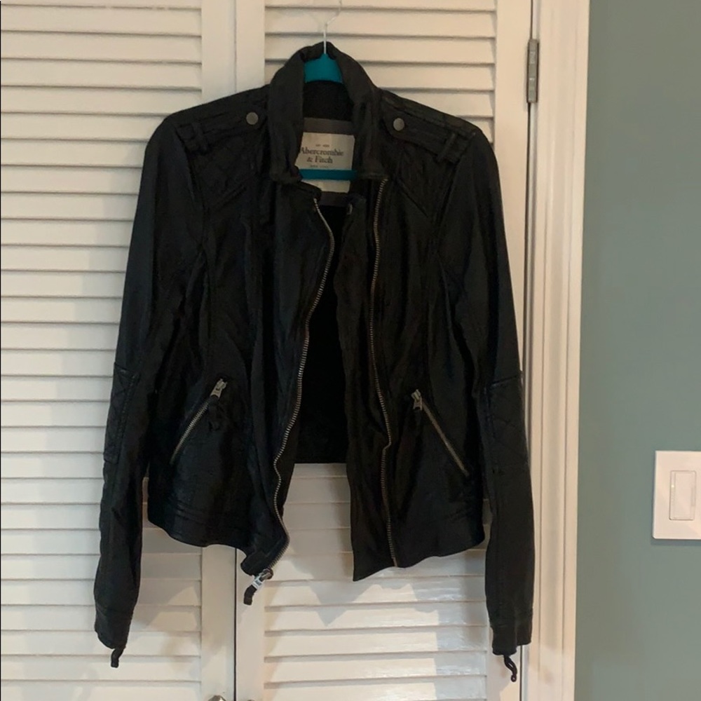 Abercrombie & Fitch Faux Leather Jacket
